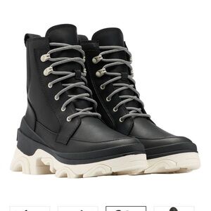 Sorel Women's Brex Boot Lace - Black / Chalk Size 7.5